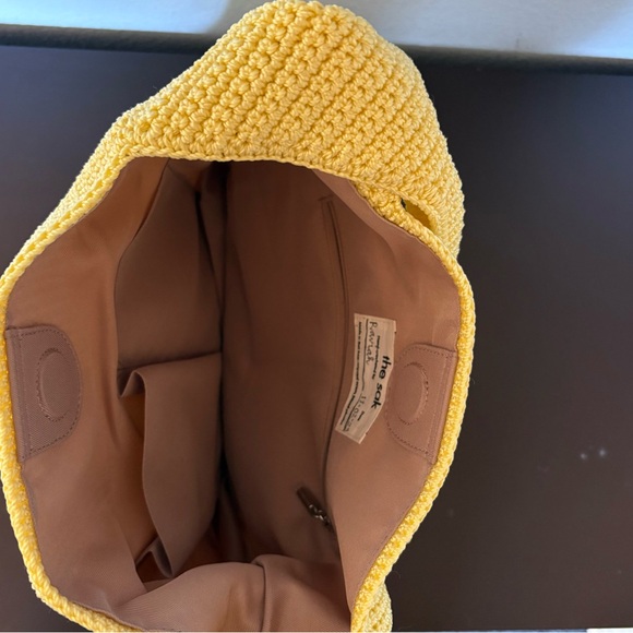 The Sak Yellow Textured Shoulder Bag - Picture 3 of 4